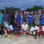 Friendly match in Haiti