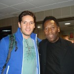 Gustavo with soccer legend Pelé