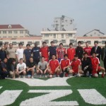 Friendly match in Shanghai